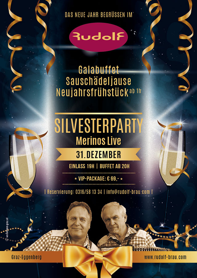 Silvester 2024 im Rudolf Graz-Eggenberg